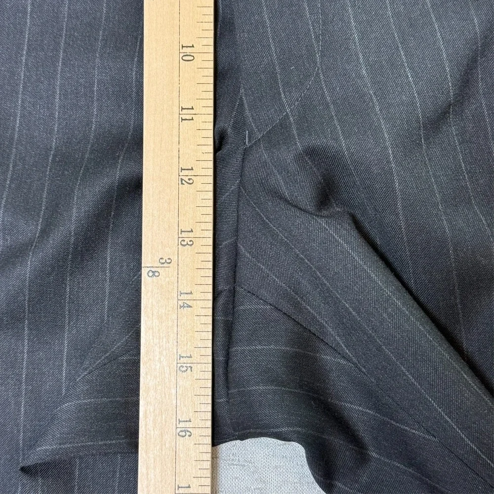 Petrocelli Roger Stuart Mens Black Suit 50L Wool Cashmere Blazer‎ Pants Classic